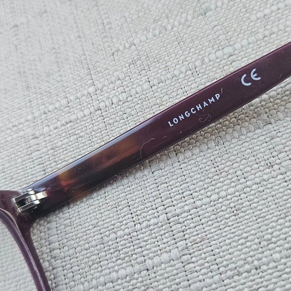 Longchamp Women Glasses Frame Burgundy Tone 51[]14 140 LO2657 Eyeglasses main image 7
